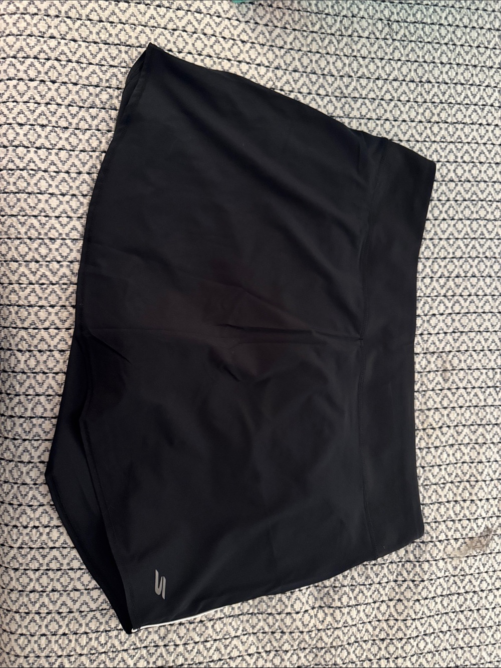 NWOT Skechers Black Women's Athletic Skort with Built-In Shorts